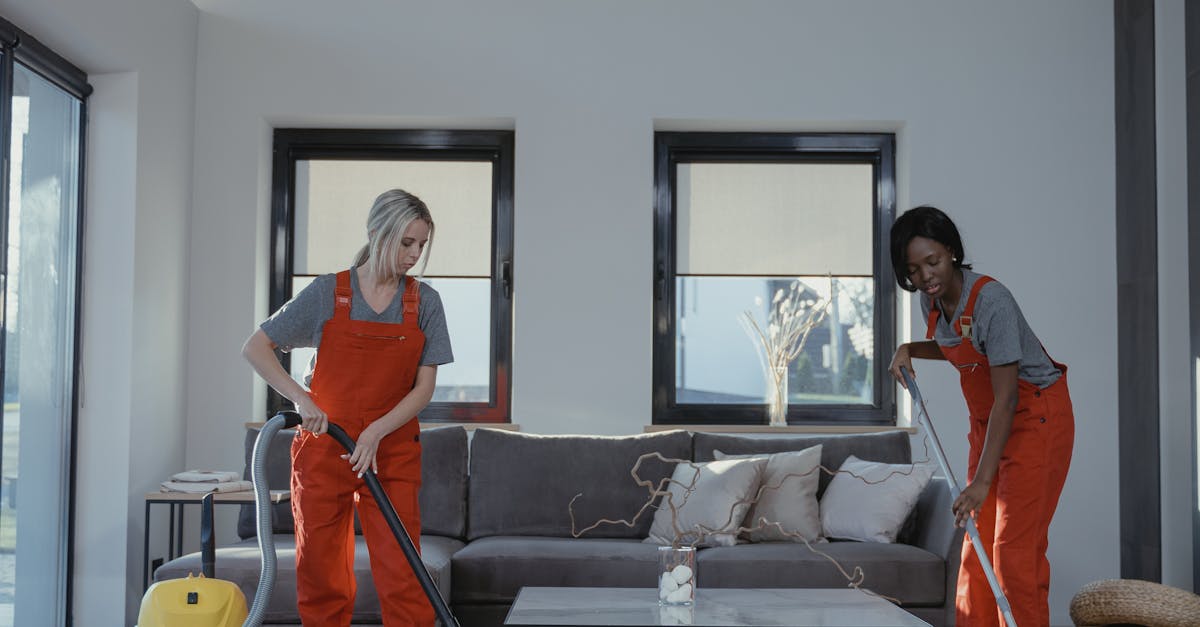 What is the act of vacuuming?